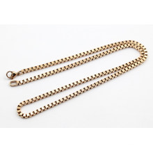 Moda de aço inoxidável Rose Gold Chain para colar